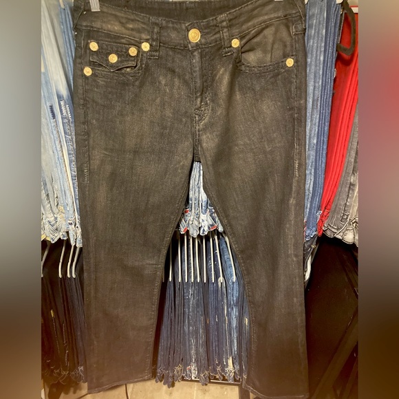 Rare NWOT True Religion men’s Ricky Super T in “GOLDEN NIGHTS” wash size 33x34 - Picture 11 of 12